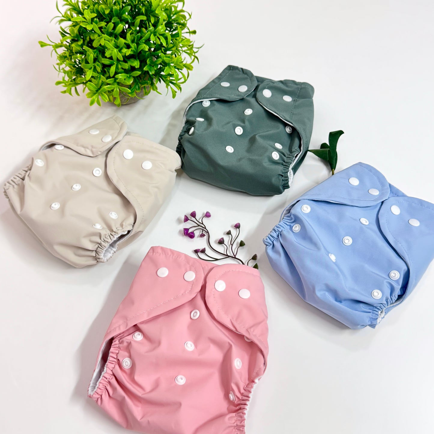 Reusable Diapers + 2 inserts