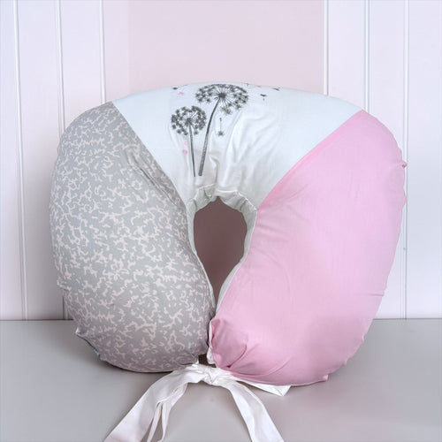 Feeding Pillow - Dandelion Pink
