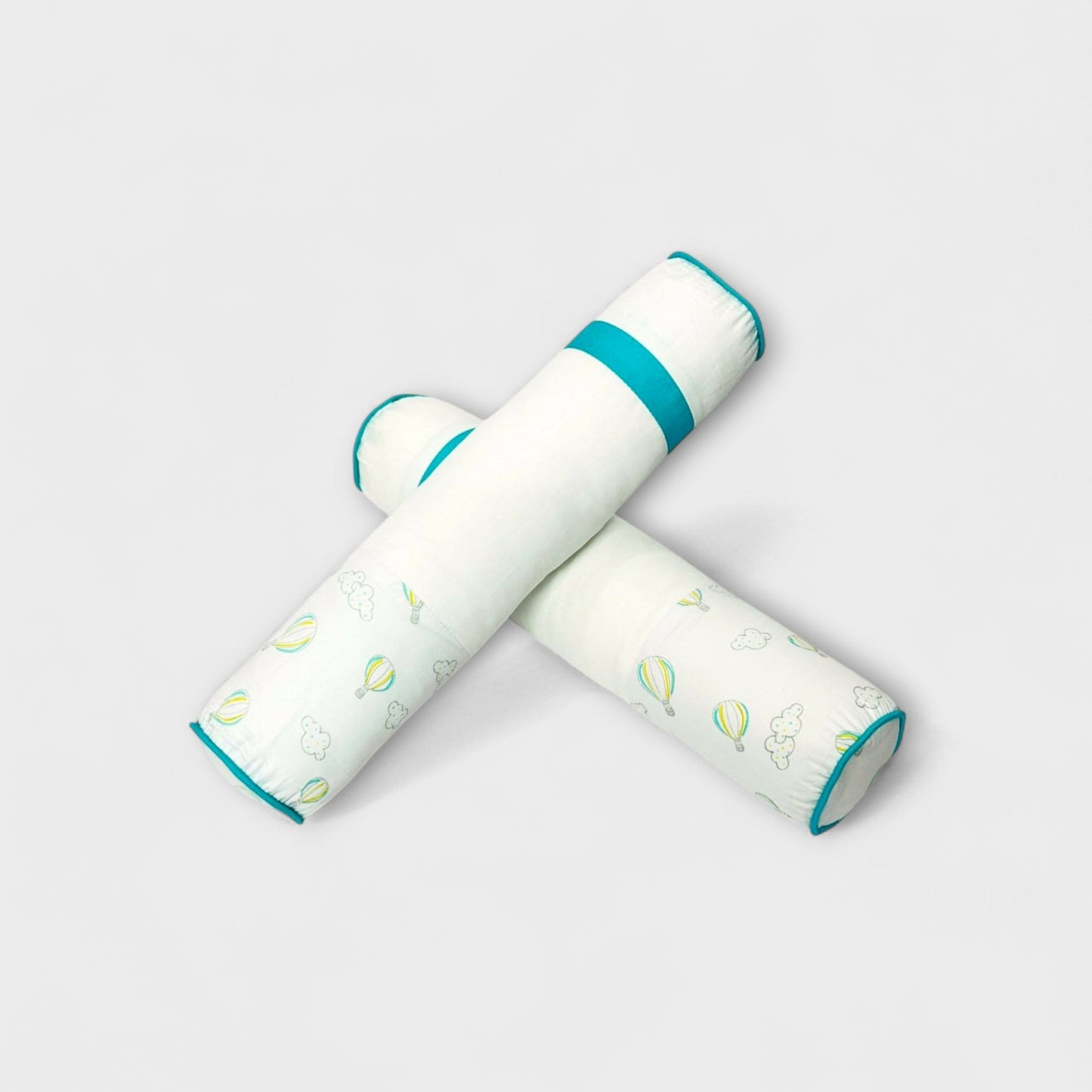 Roller Pillow Cover - Floaty Balloon Explorer