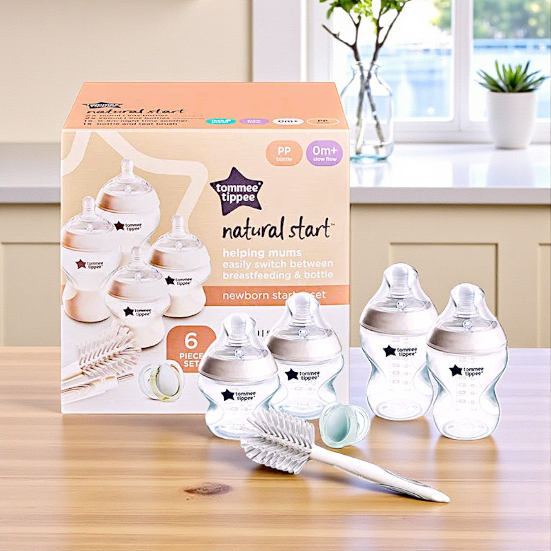 Natural Start - 6Pcs Newborn Starter Set - Tommee Tippee
