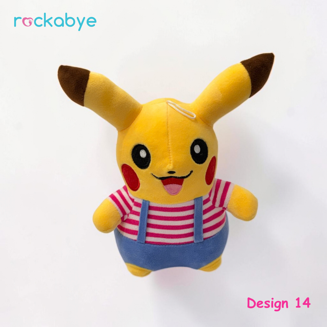 Soft Toy - Design 14 - Pikachu in Striped Top