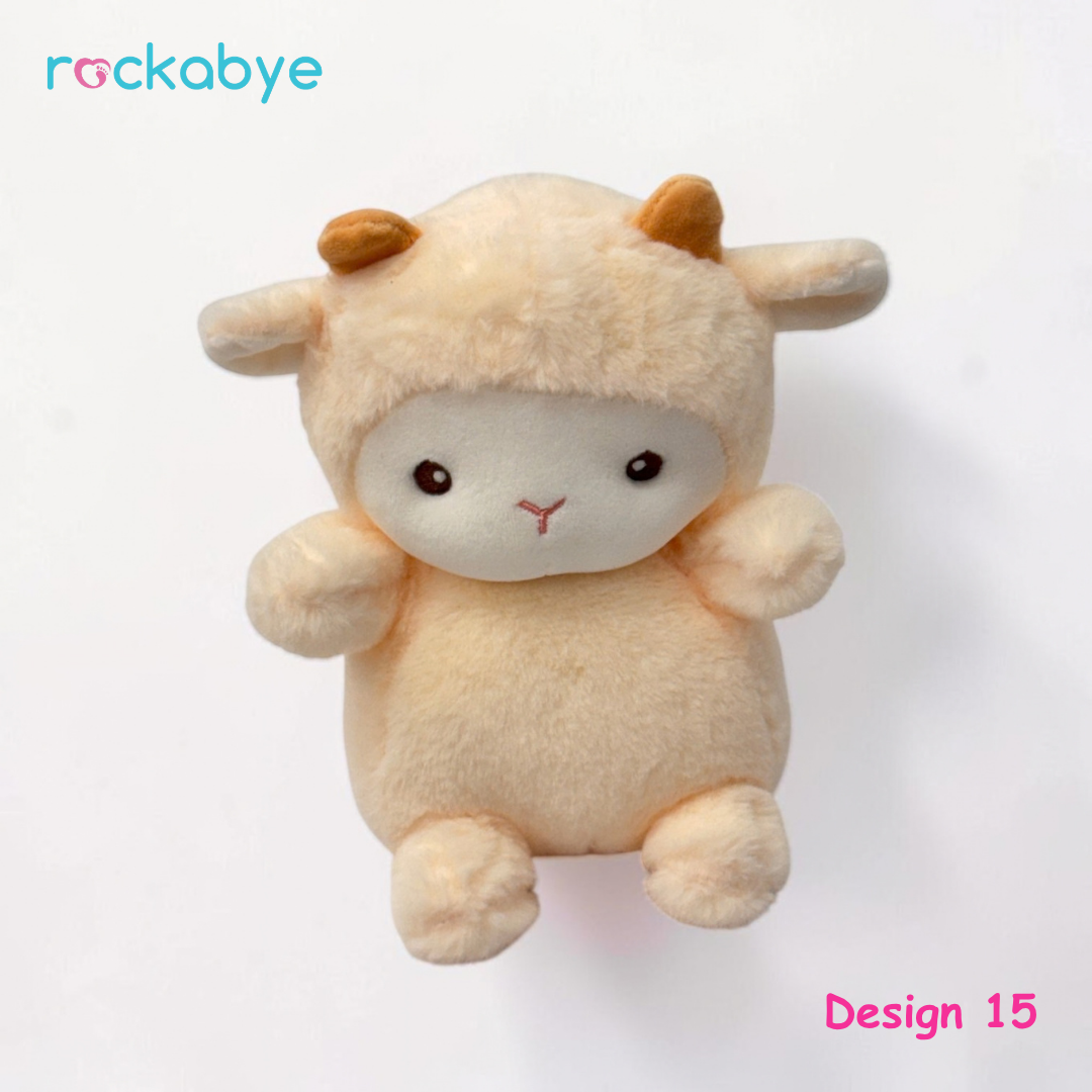 Soft Toy - Design 15 - Cream Lamb