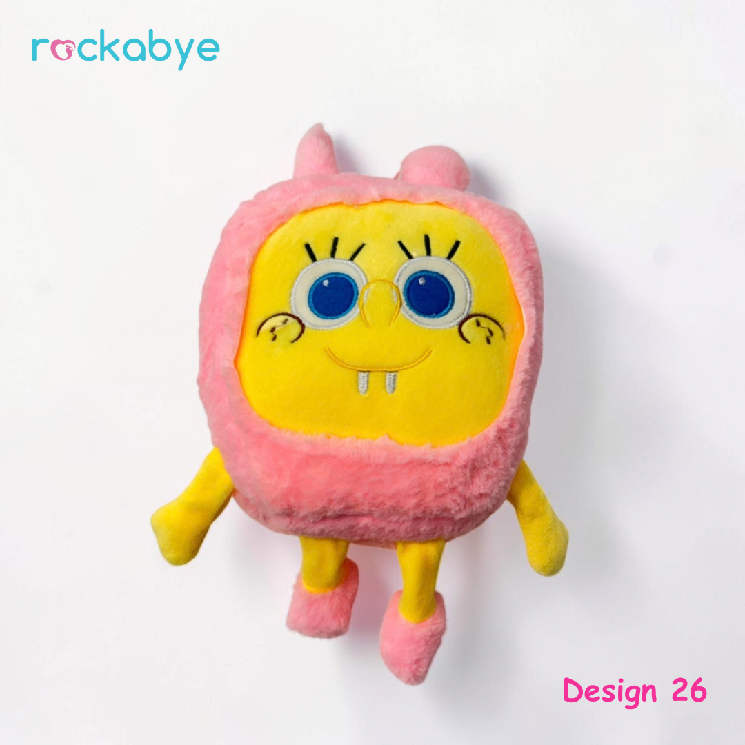 Soft Toy - Design 26 - Pink SpongeBob Costume