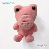 Soft Toy - Design 39 - Pink Crocodile