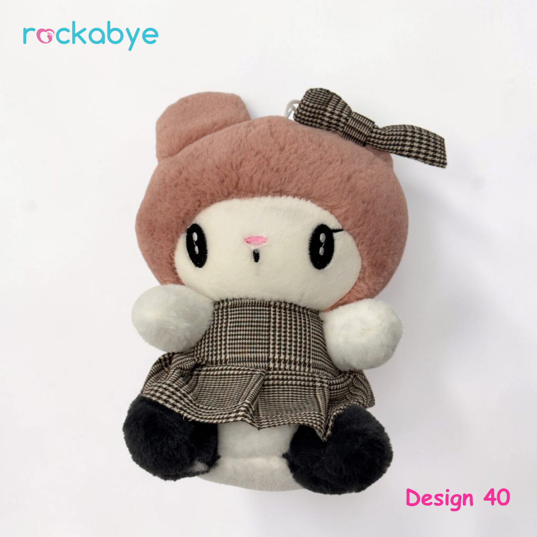 Soft Toy - Design 40 - My Melody in Brown Bear Outfit