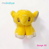 Soft Toy - Design 42 - Yellow Elephant