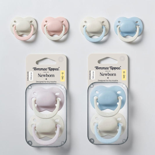 Tommee Tippee - 2Pc 0-2m Newborn Silicone Soother