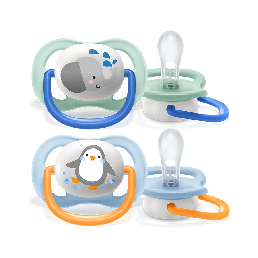 PHILIPS AVENT - Ultra Air Soother Animals 0-6 months 2 Pack