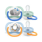 PHILIPS AVENT - Ultra Air Soother Animals 0-6 months 2 Pack