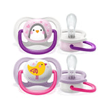PHILIPS AVENT - Ultra Air Soother Animals 0-6 months 2 Pack