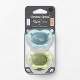 Tommee Tippee - 2Pc 0-6m Silicone NightGlow Soother