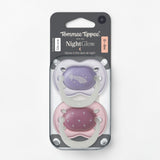 Tommee Tippee - 2Pc 0-6m Silicone NightGlow Soother