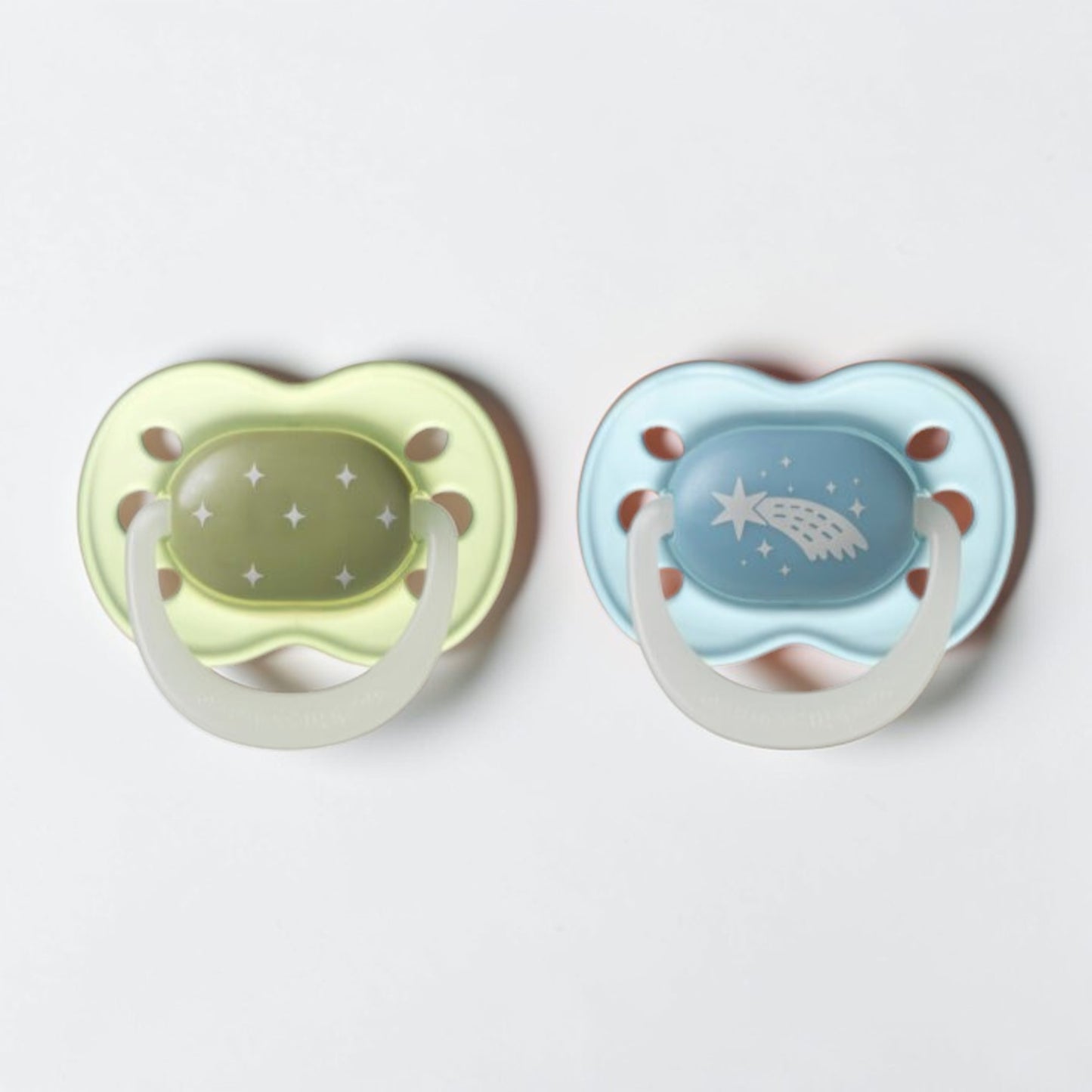 Tommee Tippee - 2Pc 0-6m Silicone NightGlow Soother