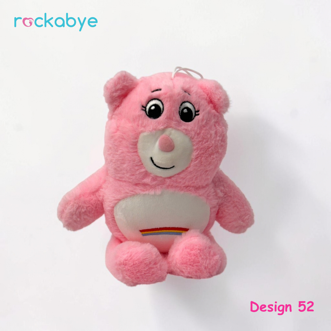 Soft Toy - Design 52 - Pink Rainbow Bear