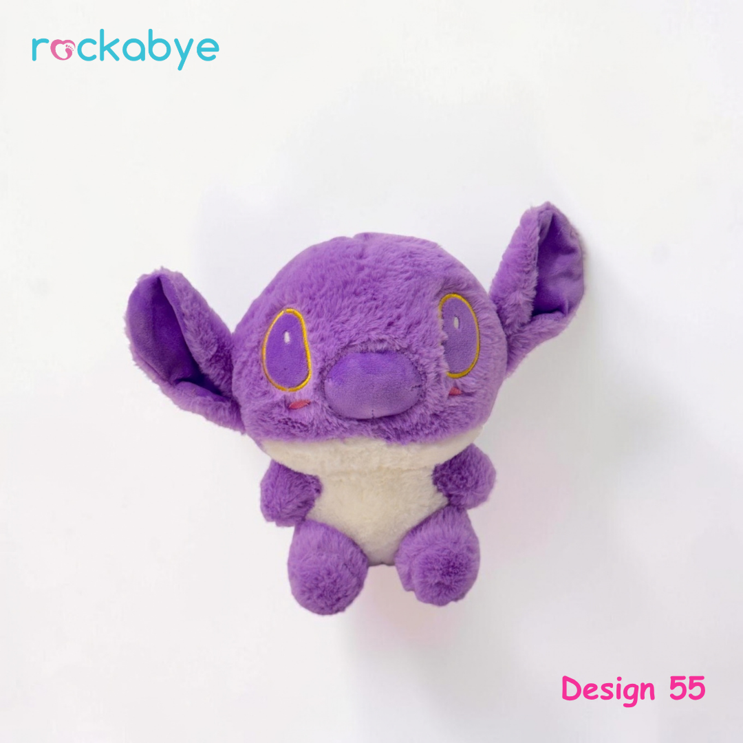 Soft Toy - Design 55 - Purple Stitch