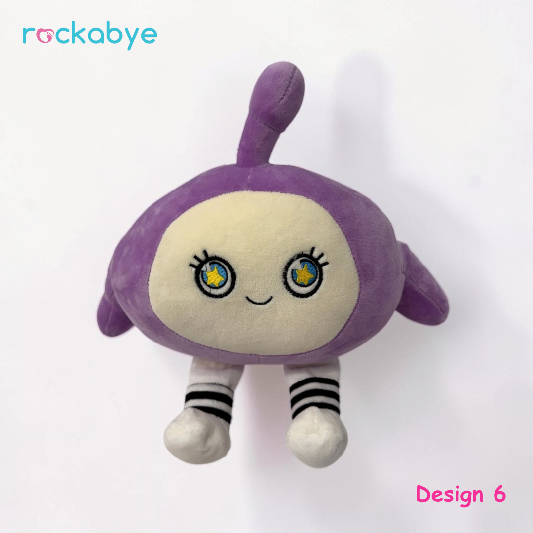 Soft Toy - Design 6 - Purple Antenna Doll