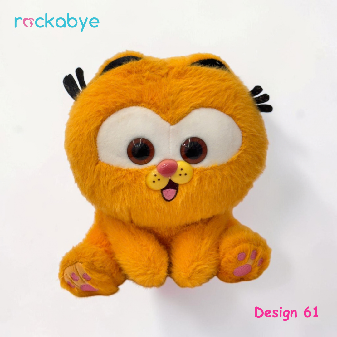 Soft Toy - Design 61 - Orange Owl