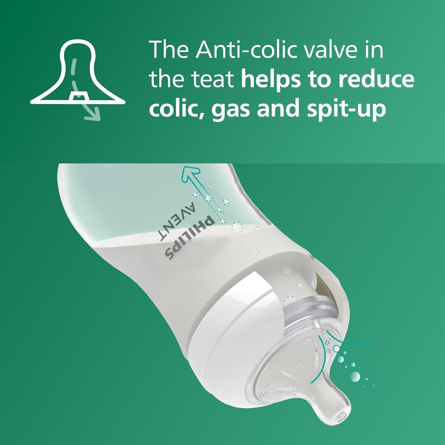 PHILIPS AVENT - Natural Glass Bottle 120ml
