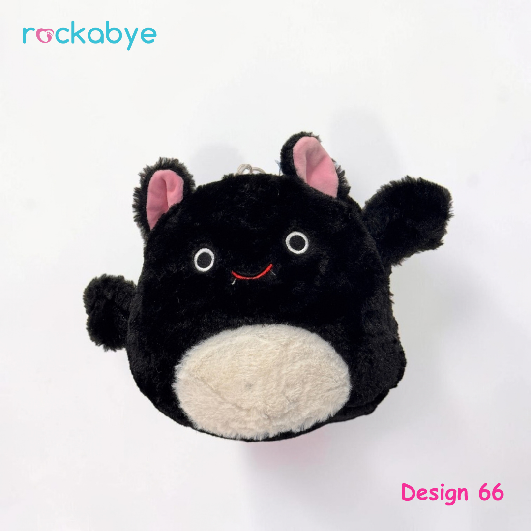 Soft Toy - Design 66 - Black Bat