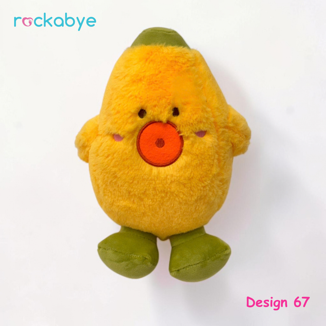 Soft Toy - Design 67 - Yellow Pear