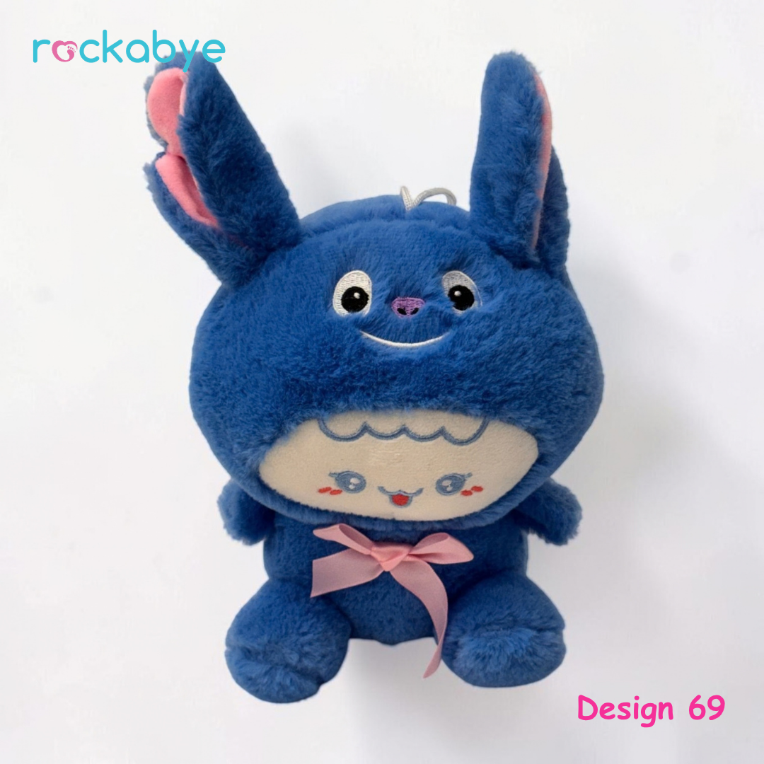 Soft Toy - Design 69 - Blue Bunny Stitch Character