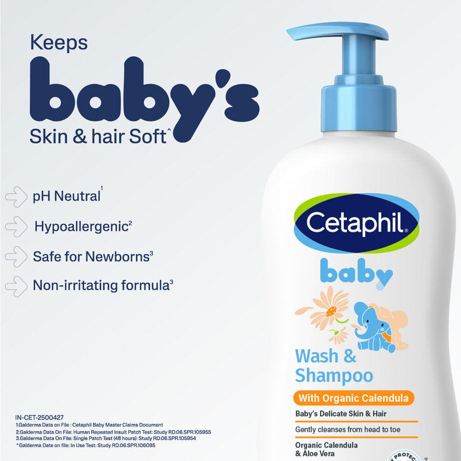 Cetaphil baby - Wash & Shampoo 400ml