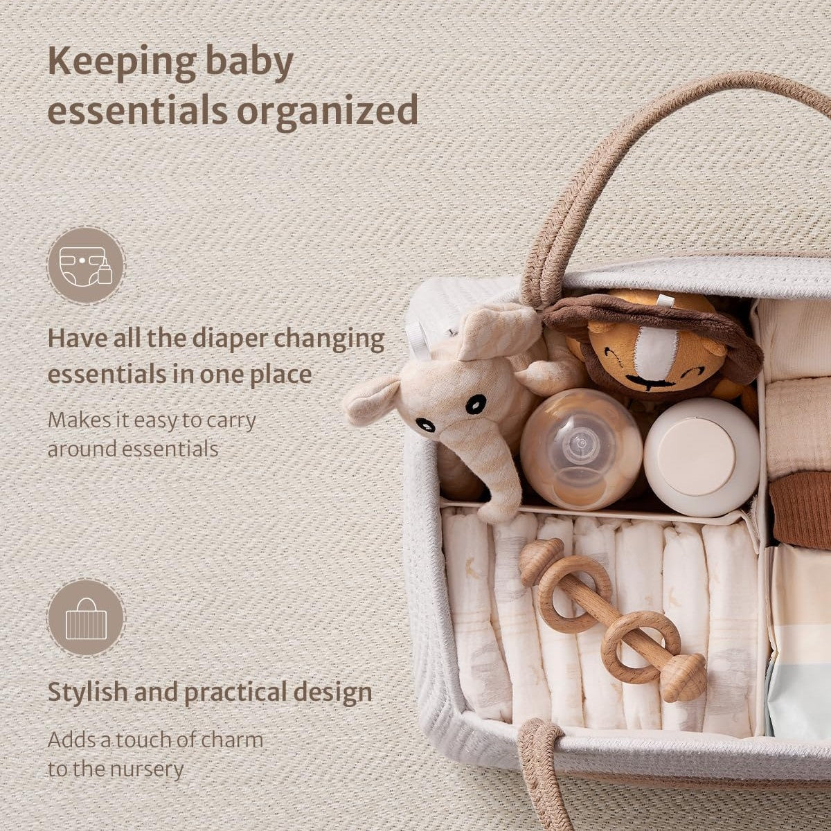 SQUARE ROPE CADDY