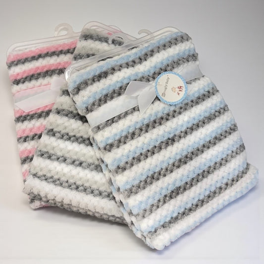 Honeycomb Stripe Blanket