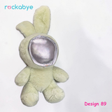 Soft Toy - Design 89 - Sage Blank-Face Bunny