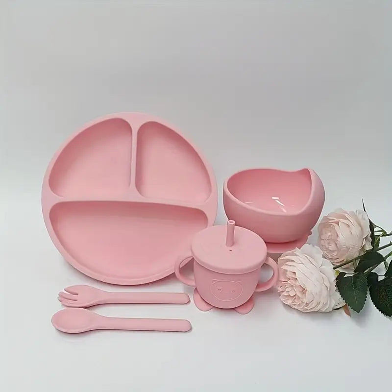 Silicone Baby Feeding Set