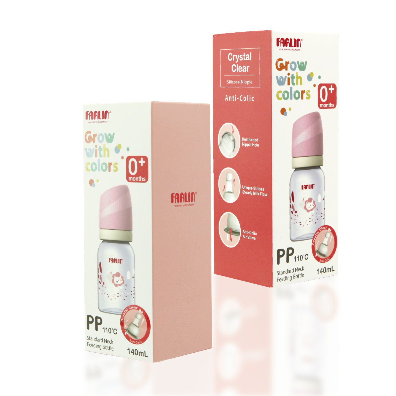 PP Feeding Bottle 140ml- Farlin