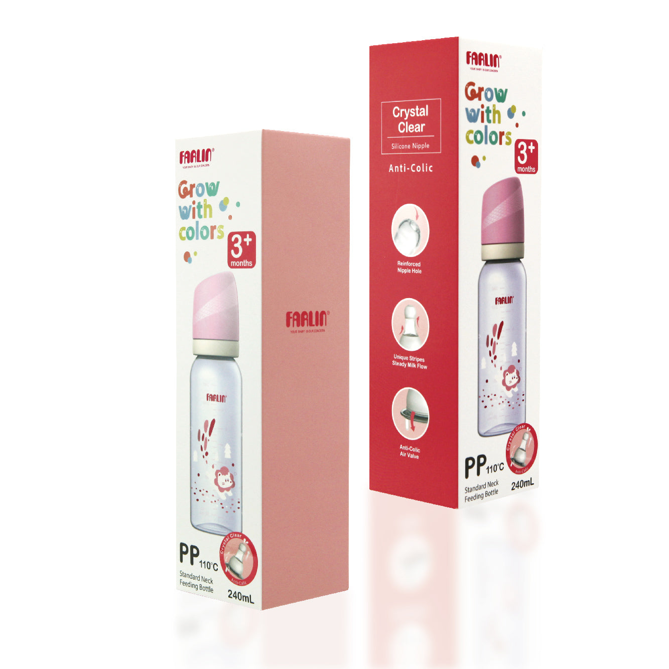 PP Feeding Bottle 240ml - Farlin