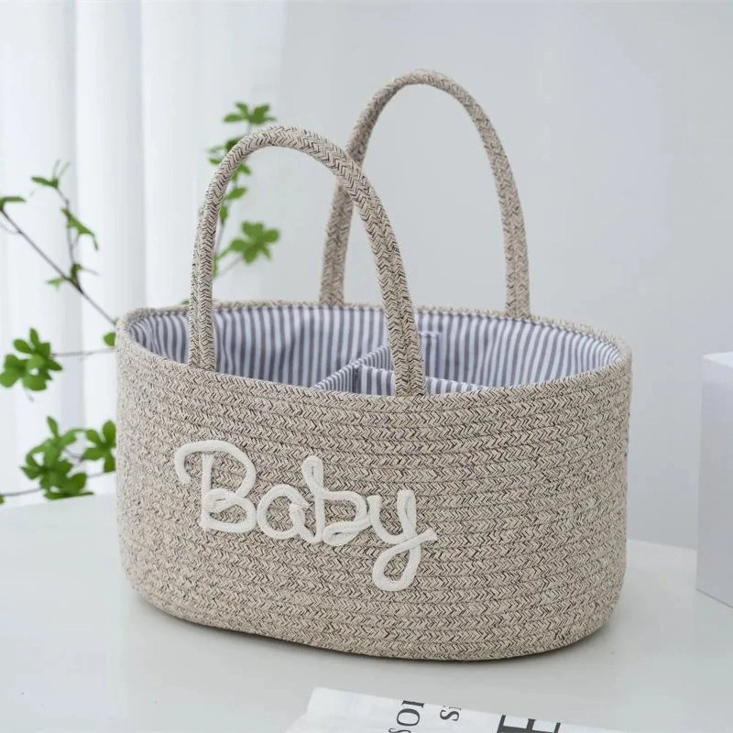 Baby Rope Caddy Basket