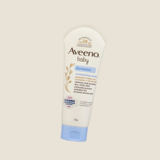 Aveeno Baby Dermexa Moisturising Cream For Eczema Prone Skin 206g