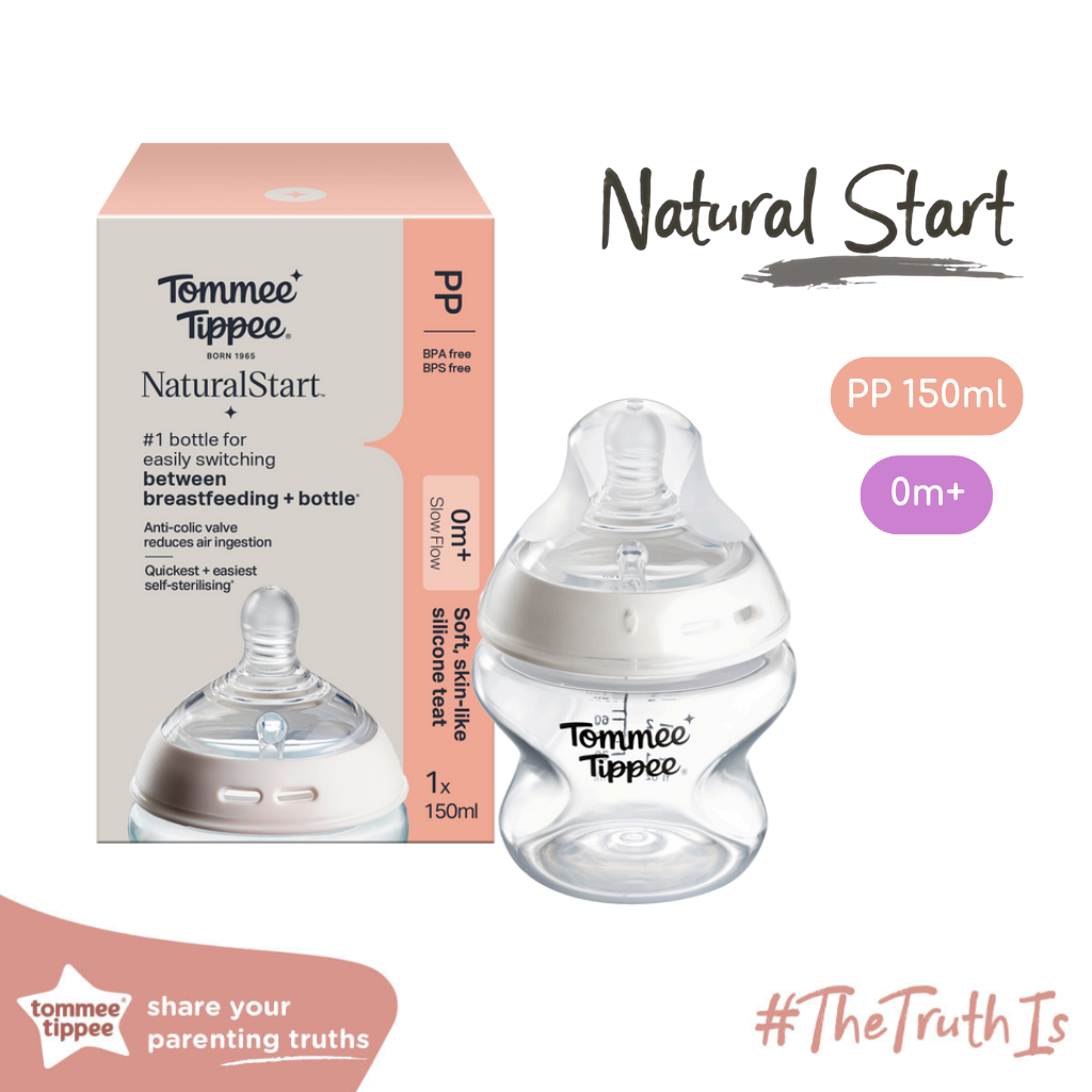 PP Bottle 150ml w/S Teat - Tommee Tippee