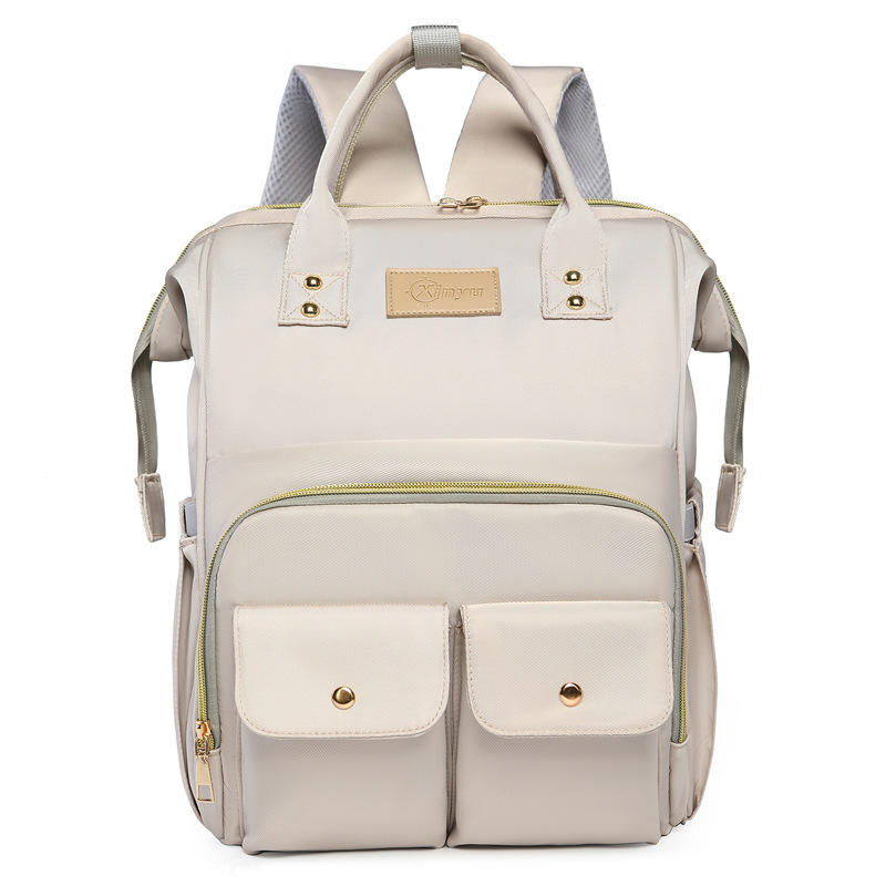 Double Button Pocket - Diaper Bag