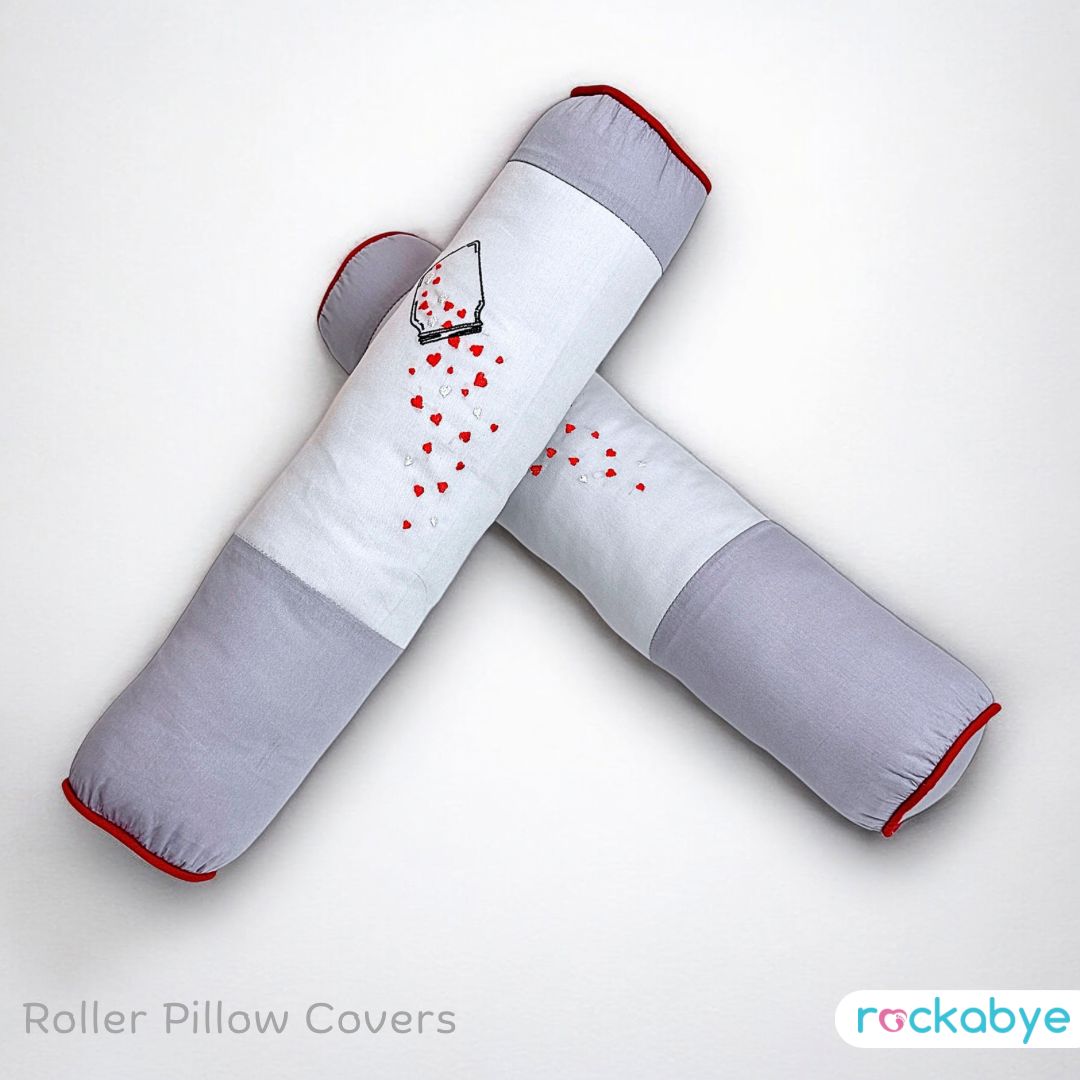 Roller Pillow Cover - Love Sprinkles