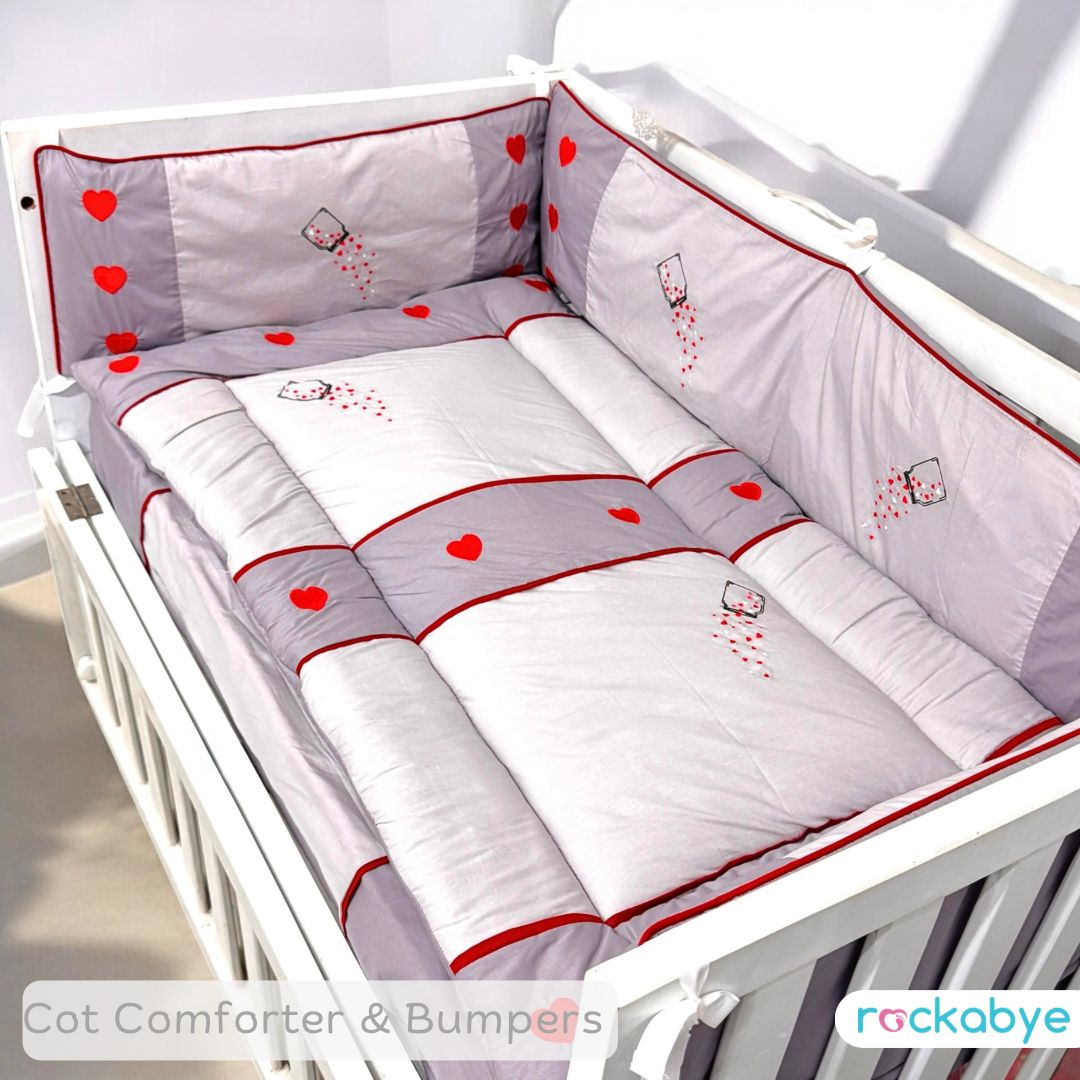 Cot Comforter - Love Sprinkles