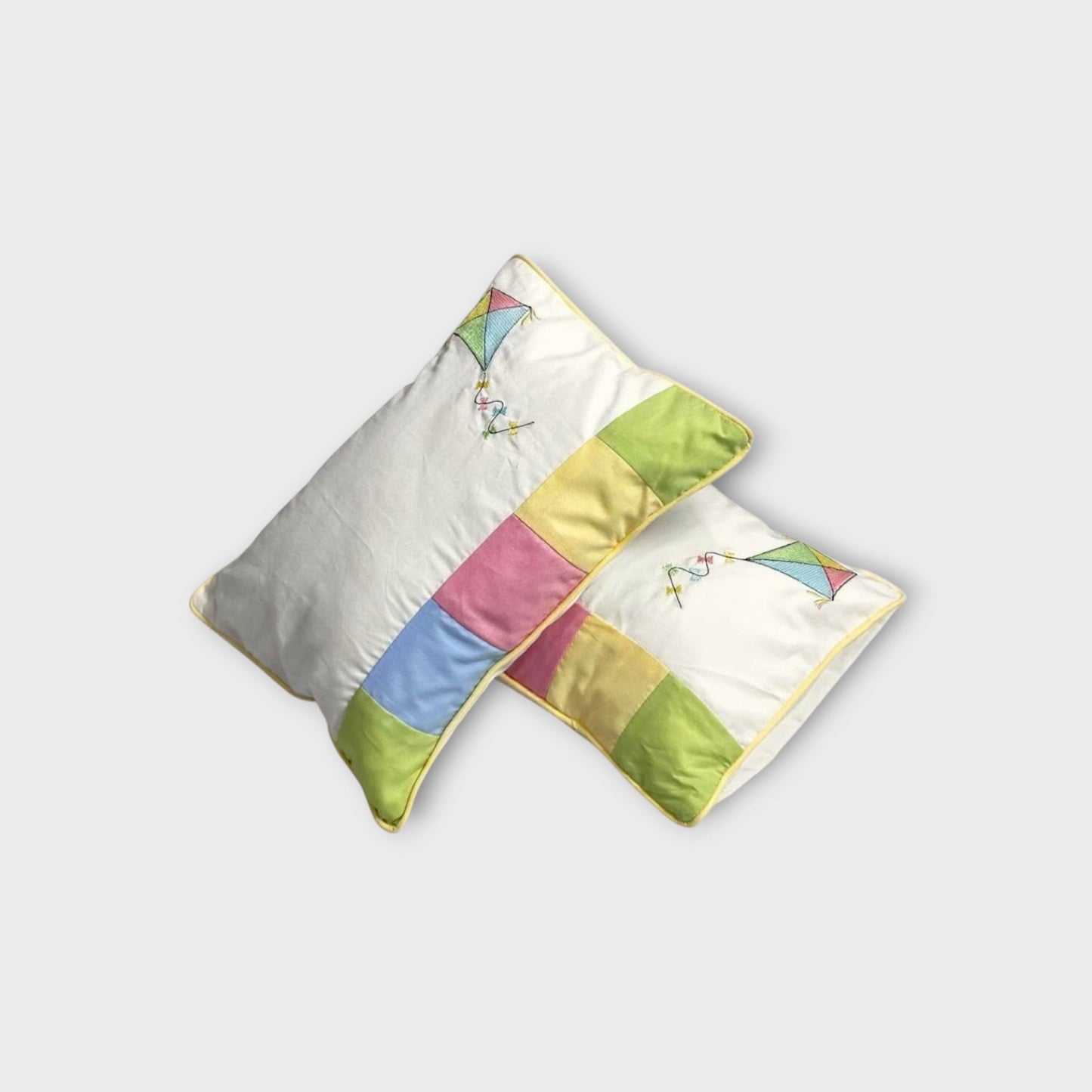 Box Pillow Cover-Kite and Cuddles