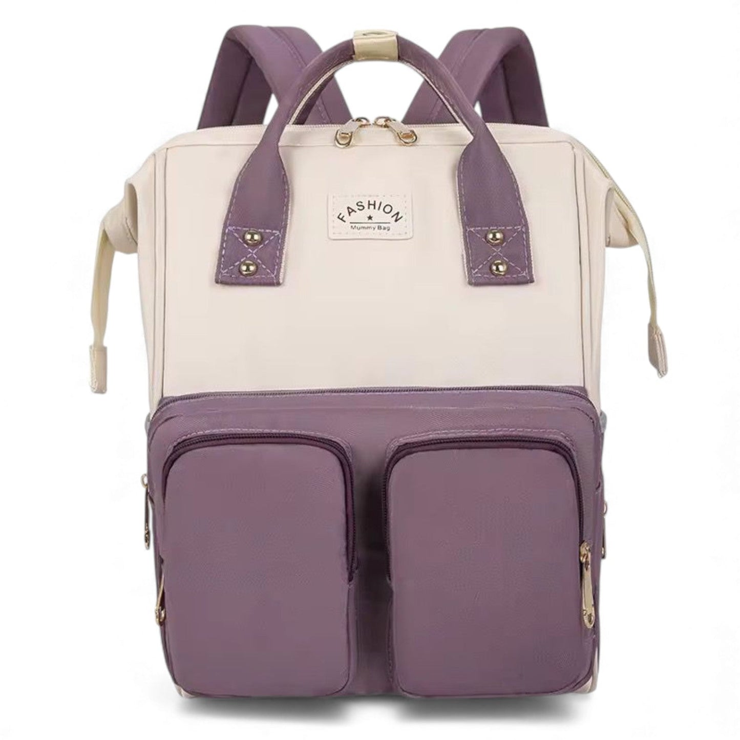 Front Double Pocket - Diaper Bag