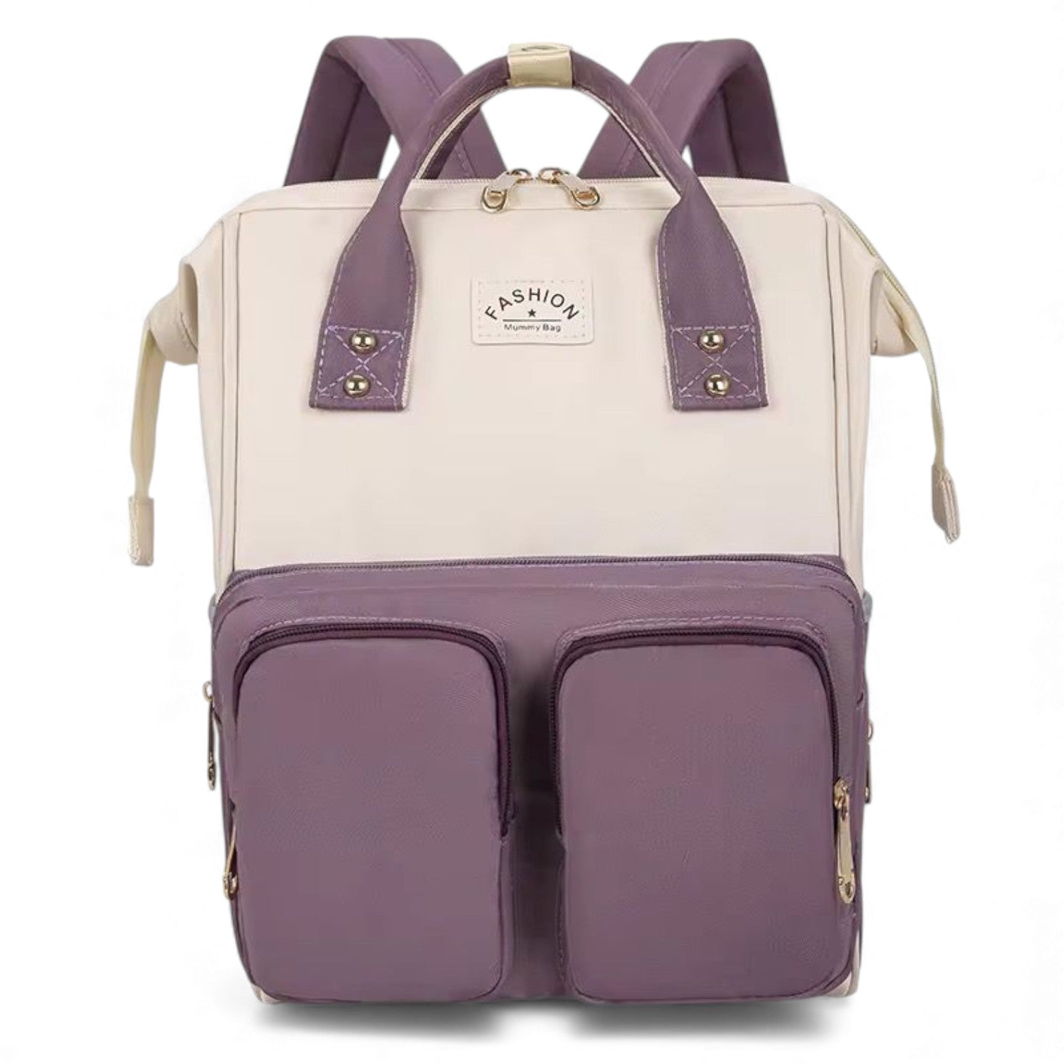 Front Double Pocket - Diaper Bag