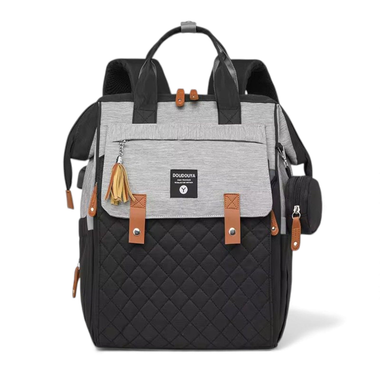 Quilted Strap - Diaper Bag