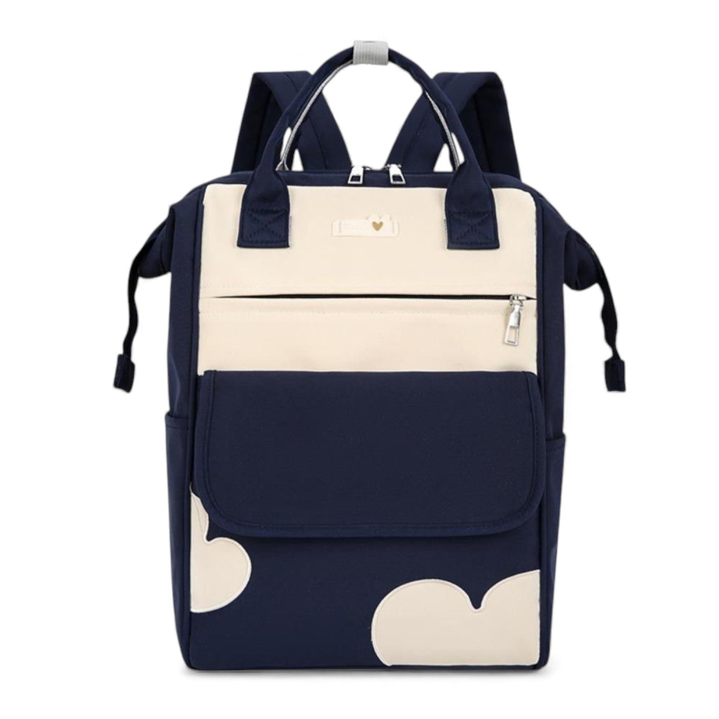 Heart Applique - Diaper Bag