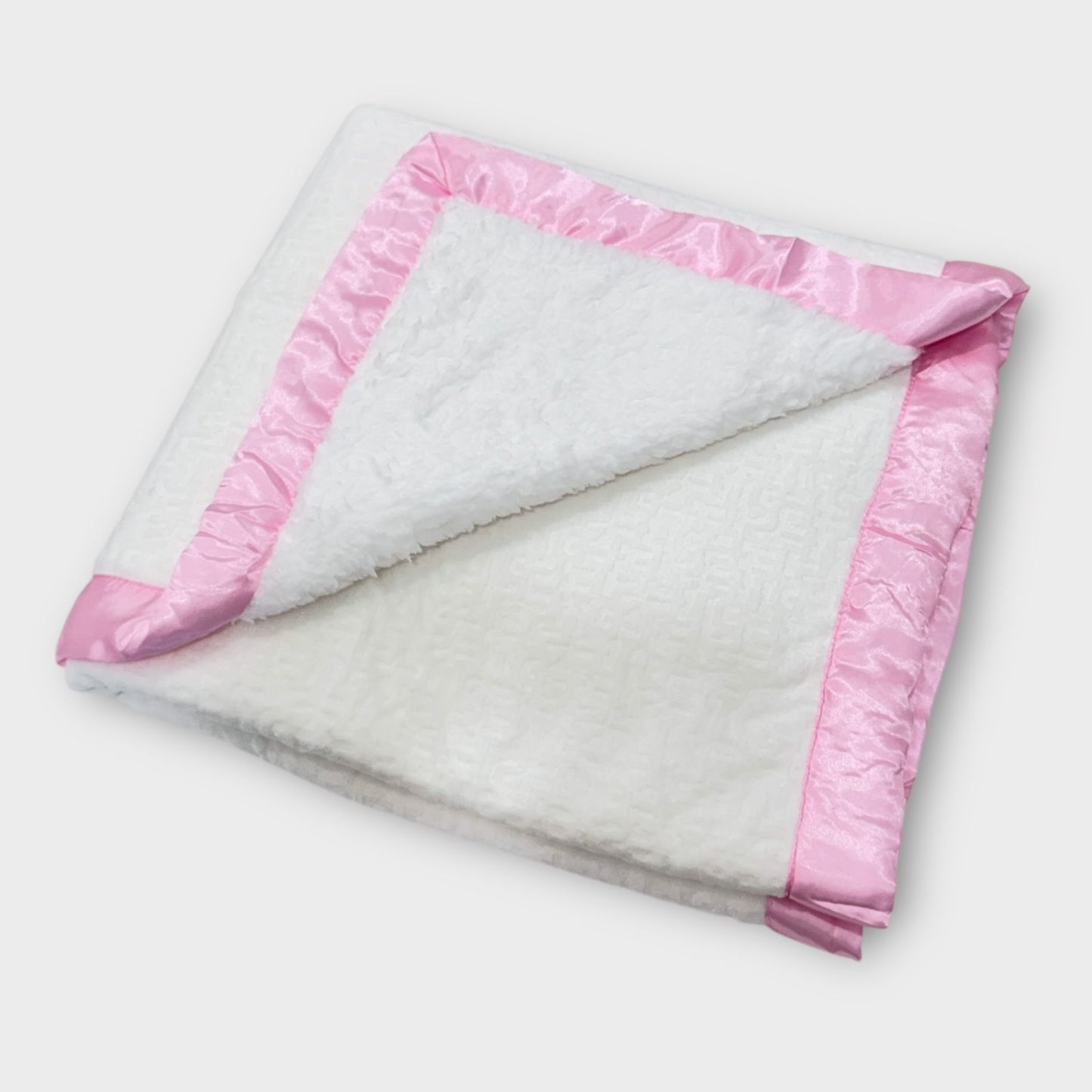 Baby Blanket - Satin Border