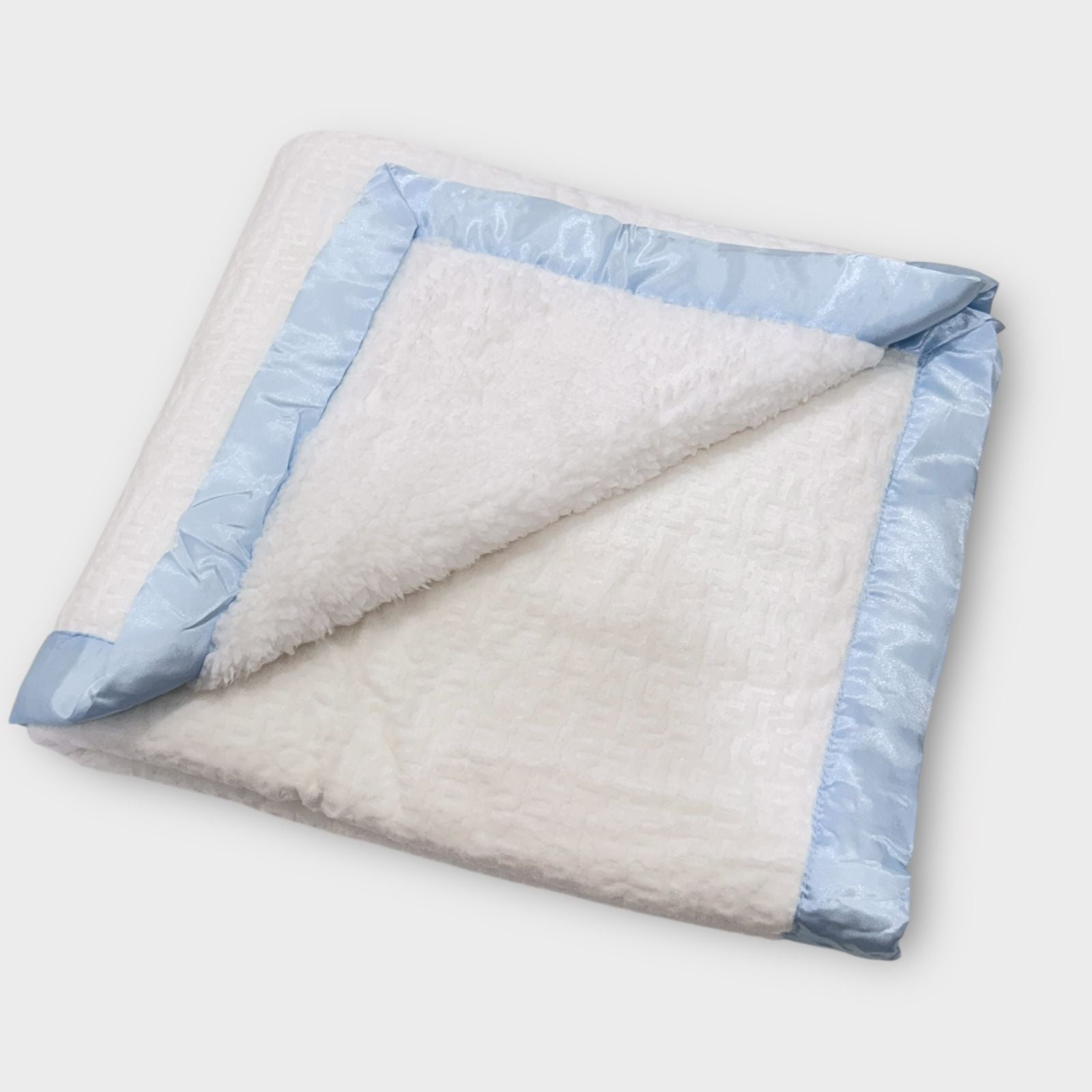 Baby Blanket - Satin Border