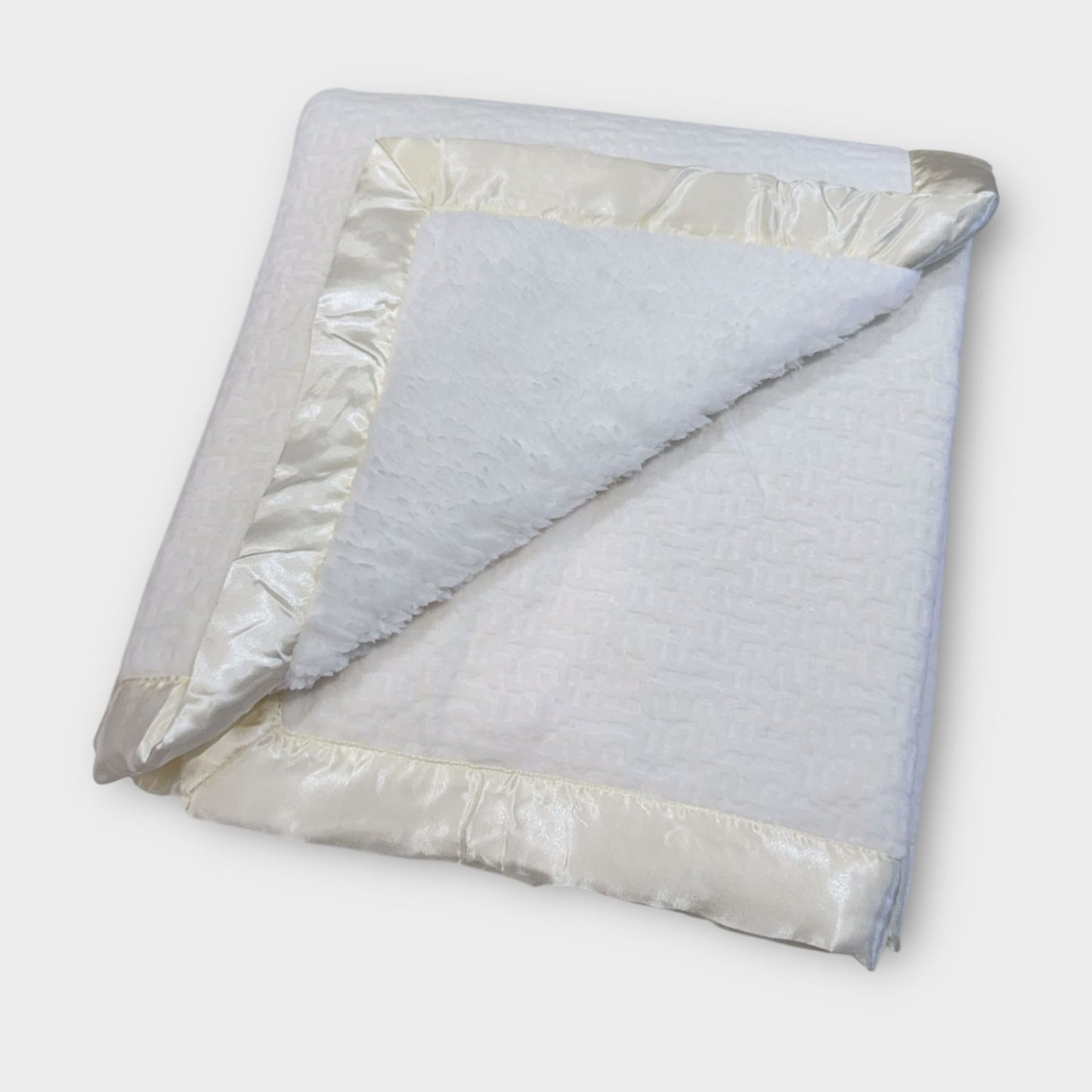 Baby Blanket - Satin Border