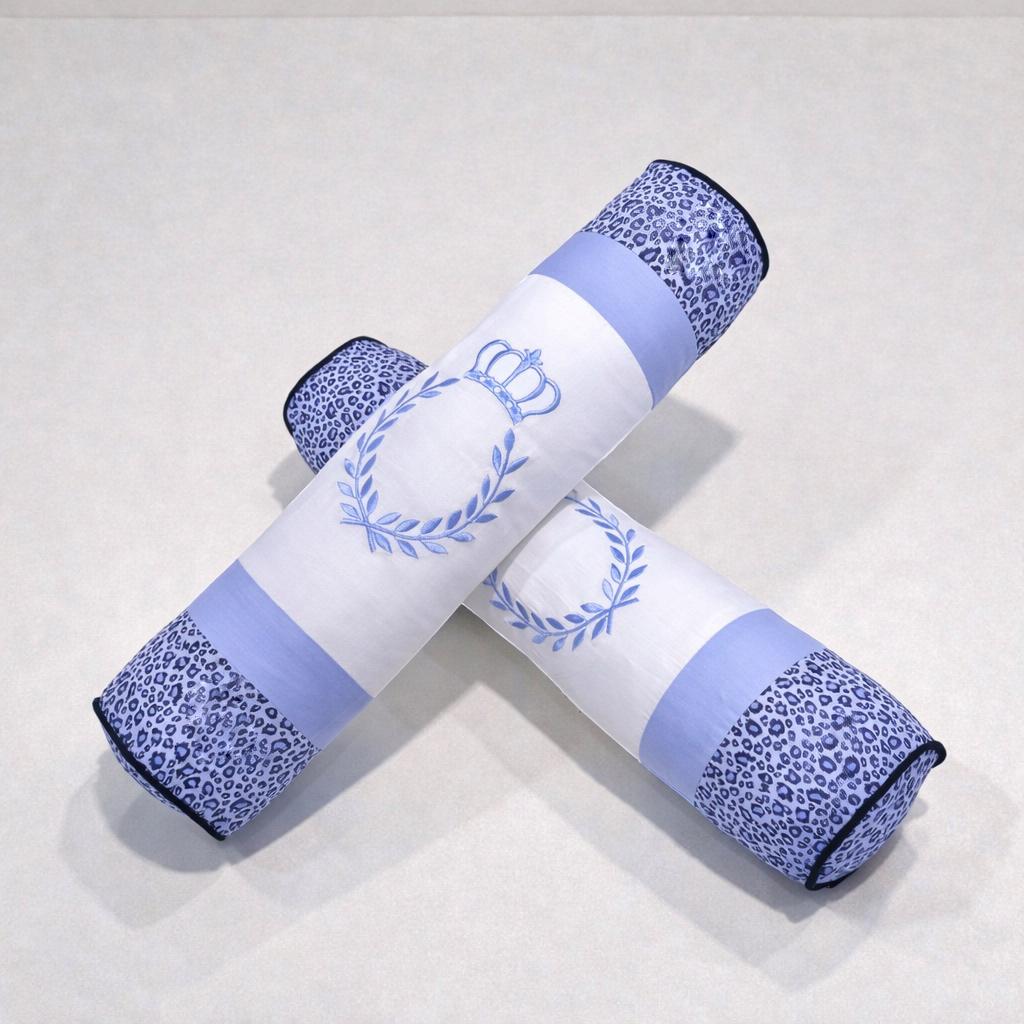 Roller Pillow Cover- Royal Prince