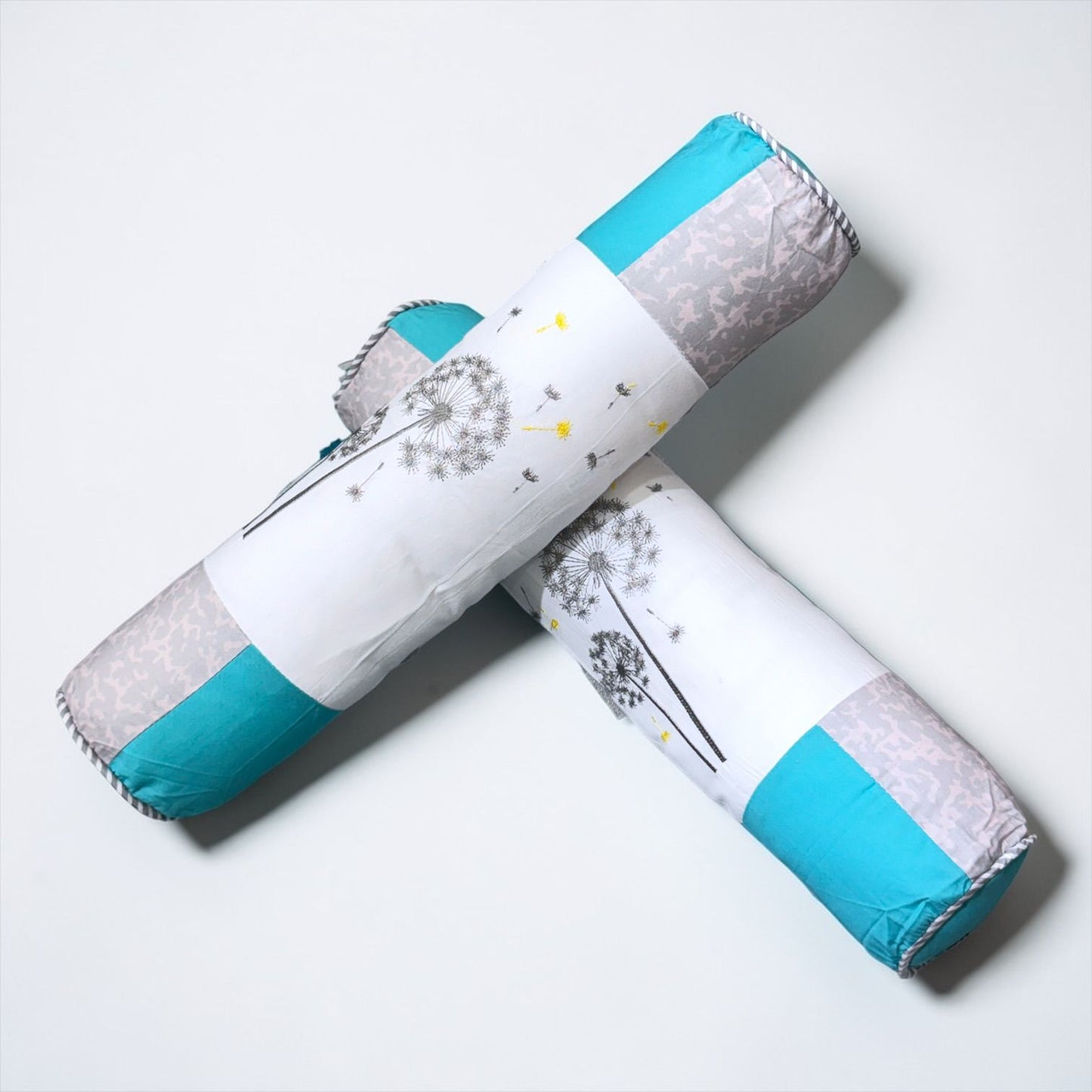 Roller Pillow Cover- Dandelion Green