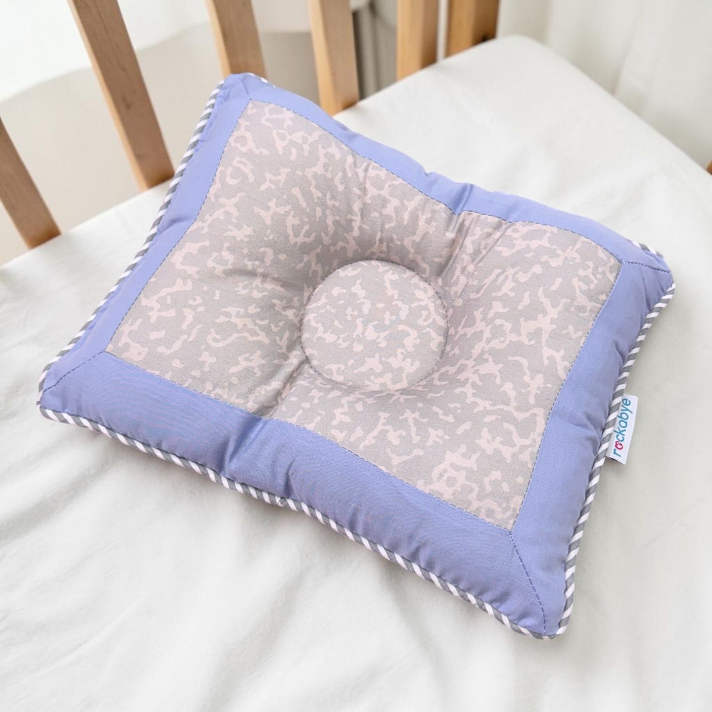 Head Shaping Pillow- Dandelion Blue