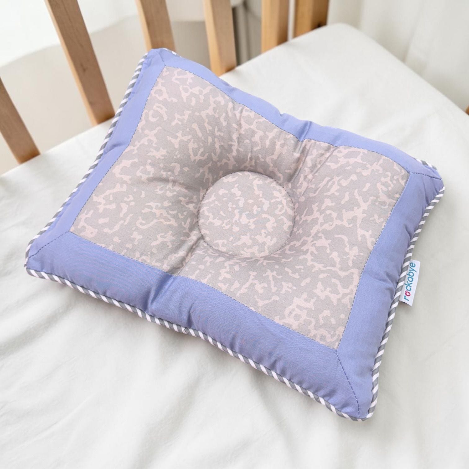 Head Shaping Pillow- Dandelion Blue